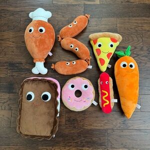 Kidrobot Yummy World Plush teddy bear collection bundle💜